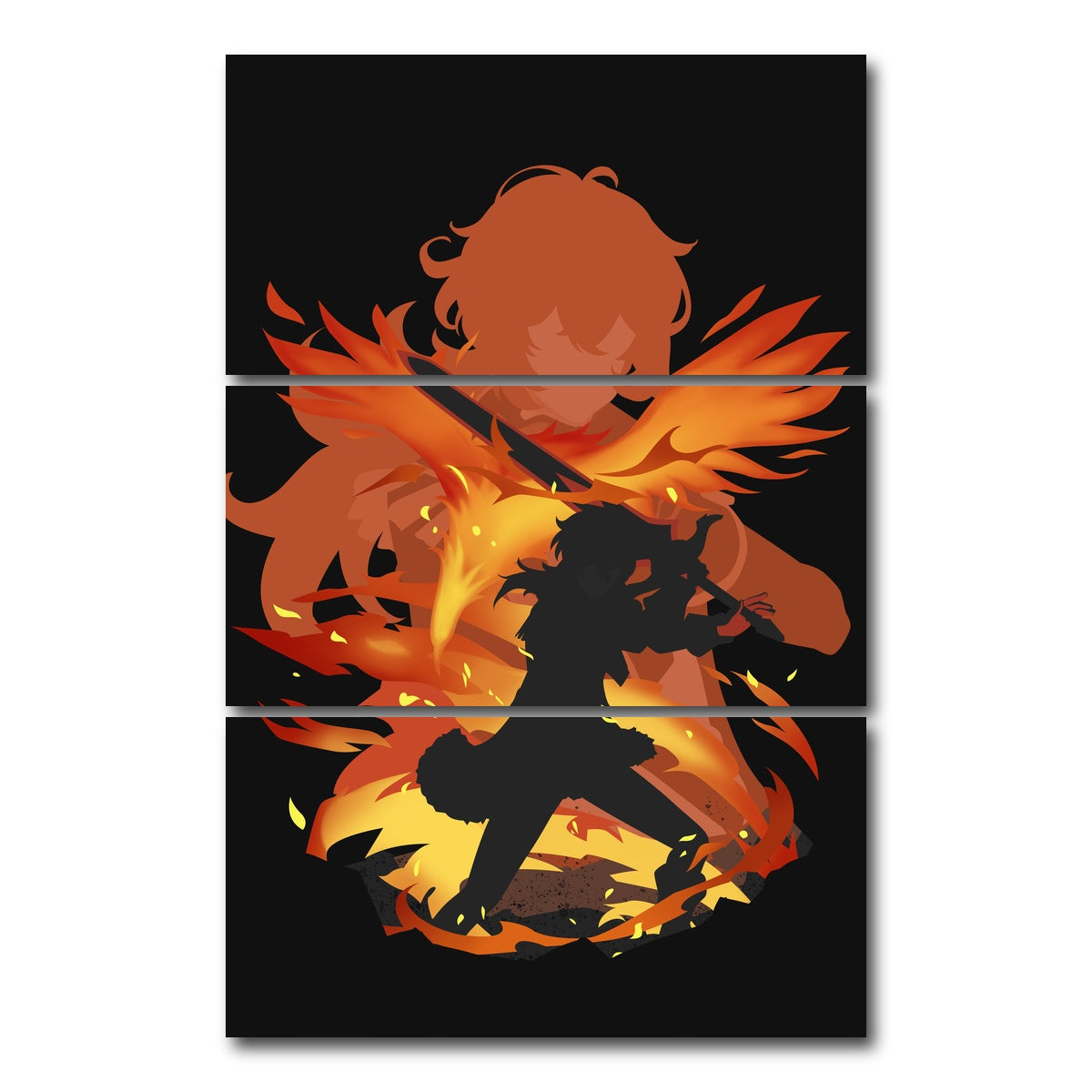 AUTO-MOCKUP WHITE | Diluc 2 | 3 Piece | Gallery Wrap Canvas | group=12x24_stacked