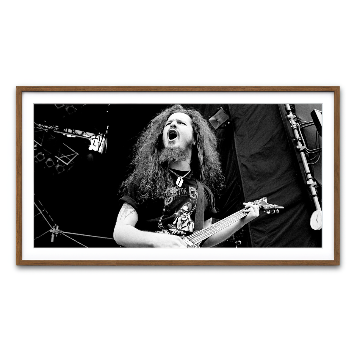 Framed Print 2x1 Walnut