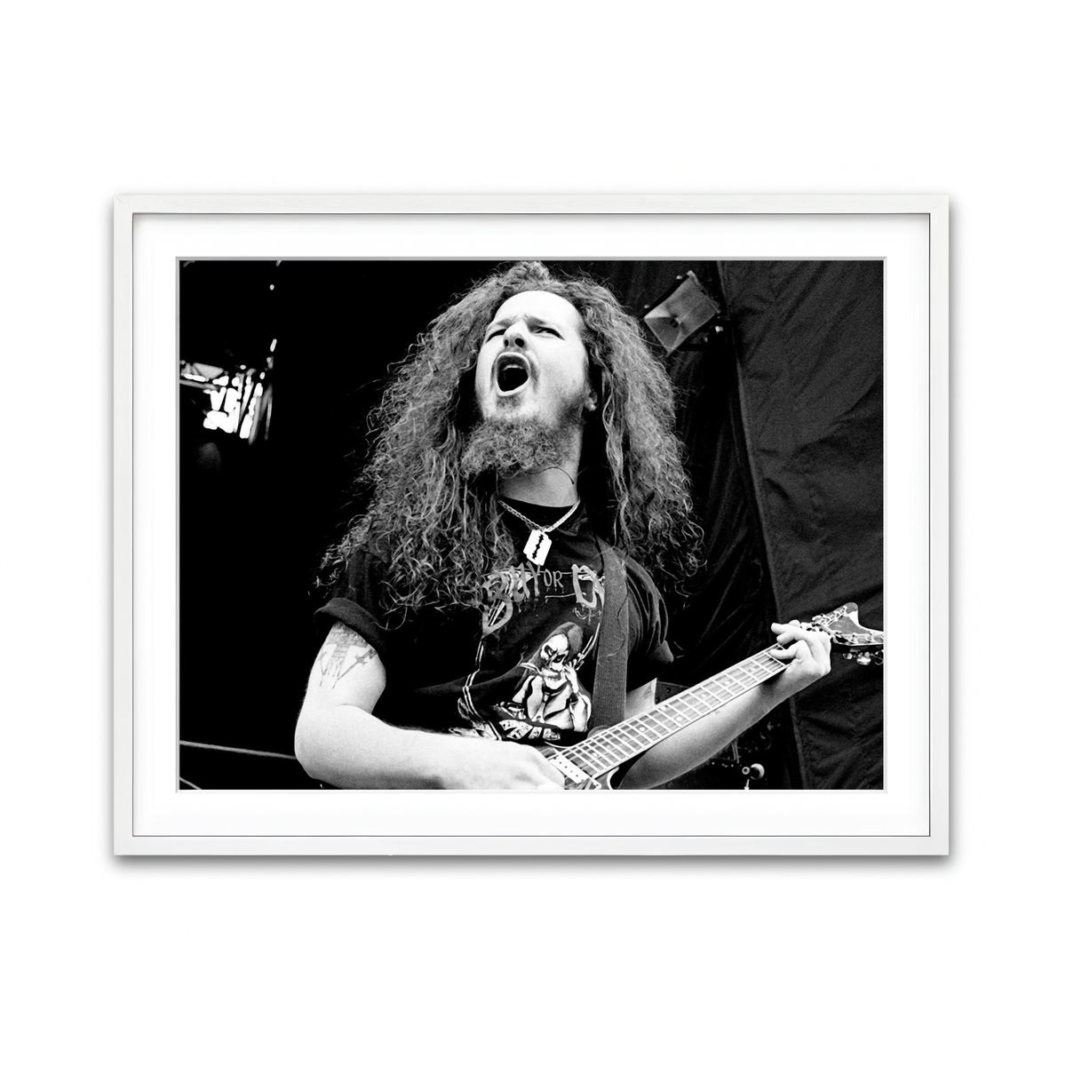 Framed Print 4x3 White