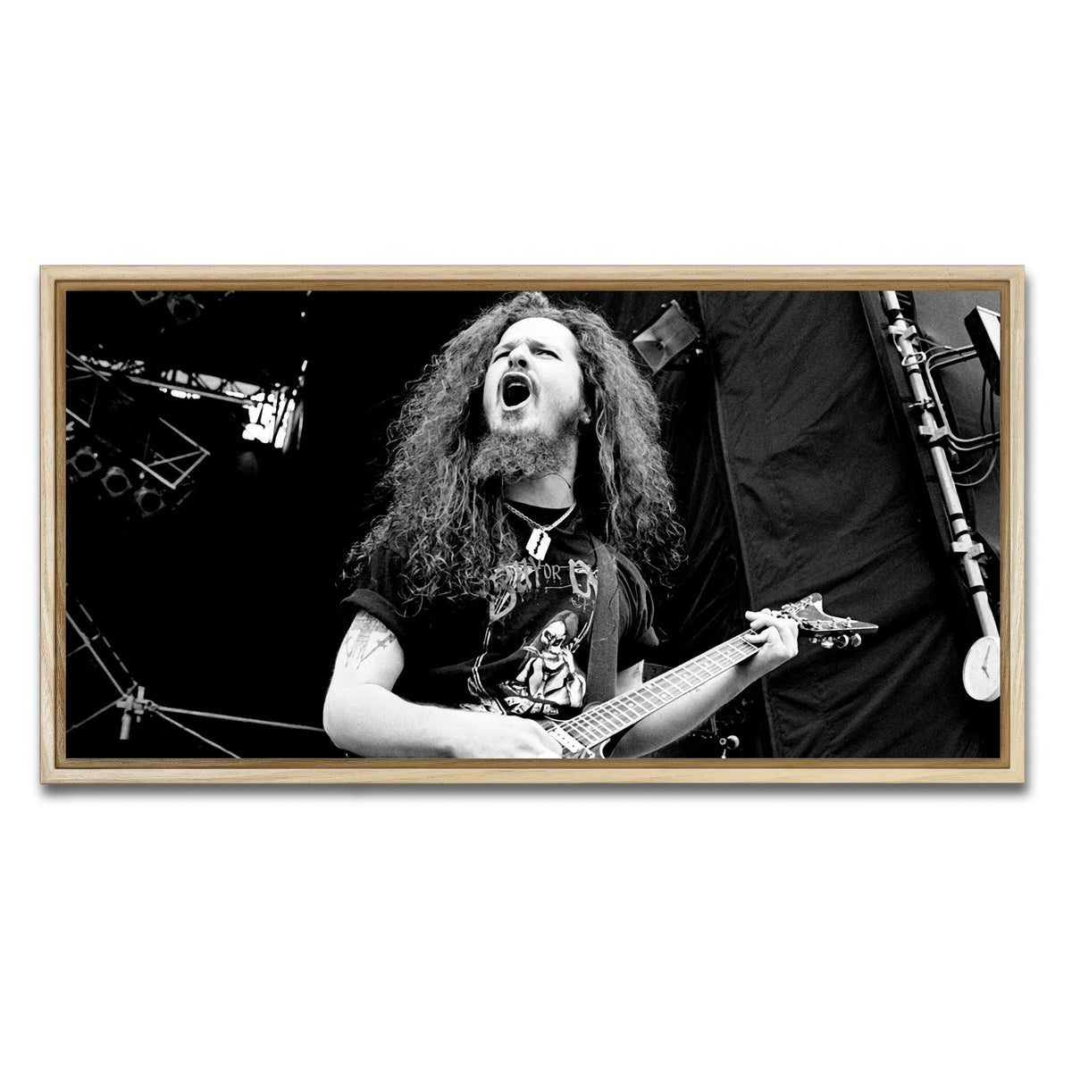 AUTO-MOCKUP WHITE | Dimebag | 1 Piece | Natural Framed Canvas | group=2x1