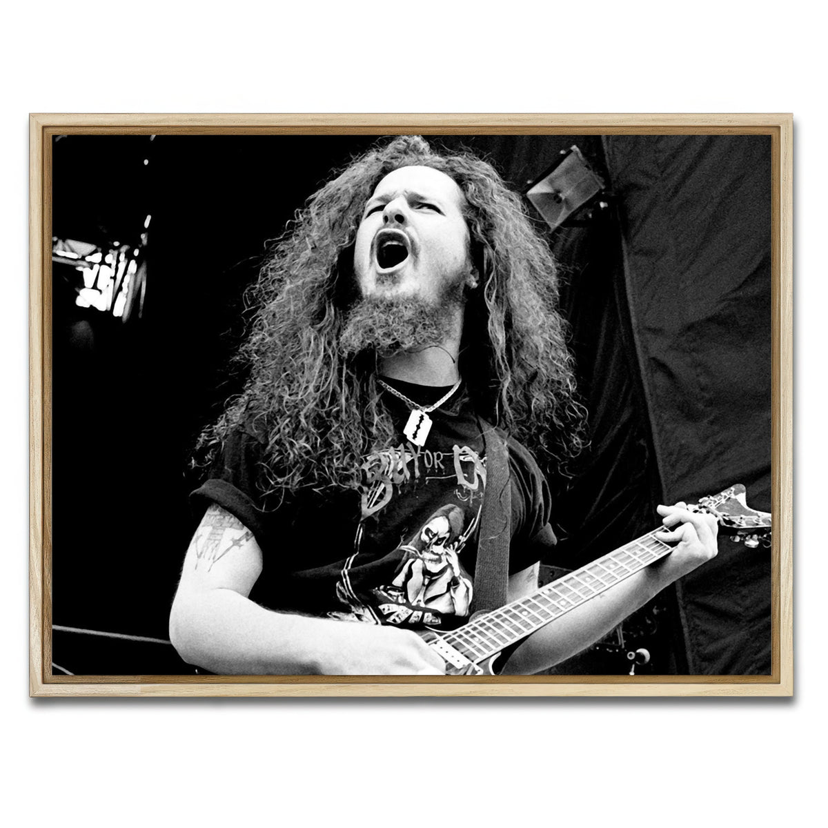 AUTO-MOCKUP WHITE | Dimebag | 1 Piece | Natural Framed Canvas | group=4x3