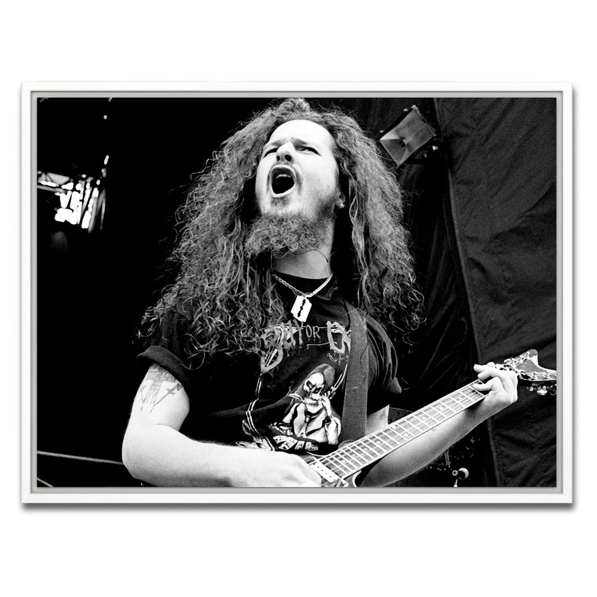 AUTO-MOCKUP WHITE | Dimebag | 1 Piece | White Framed Canvas | group=4x3