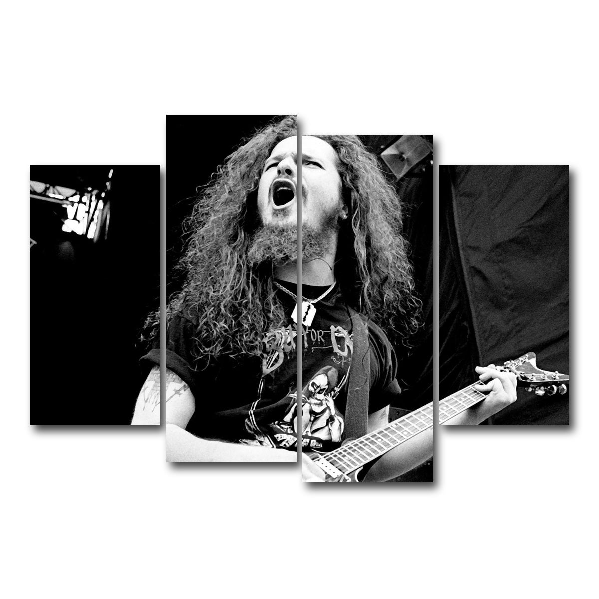 AUTO-MOCKUP WHITE | Dimebag | 4 Piece | Gallery Wrap Canvas | group=4_short