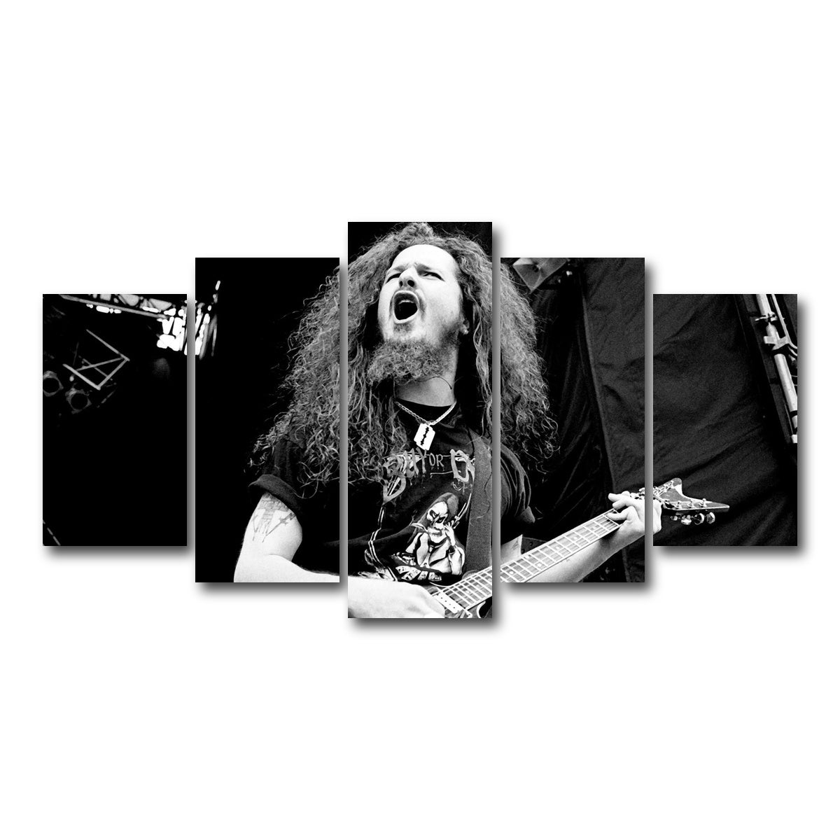 AUTO-MOCKUP WHITE | Dimebag | 5 Piece | Gallery Wrap Canvas | group=5_normal