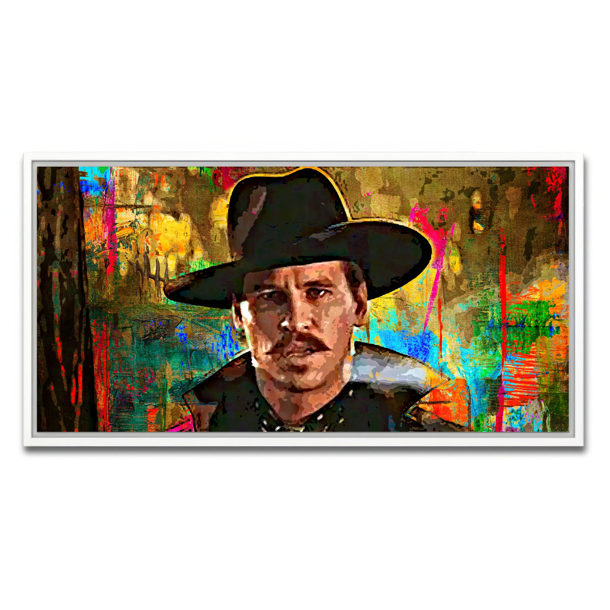 AUTO-MOCKUP WHITE | Doc Holliday | 1 Piece | White Framed Canvas | group=2x1