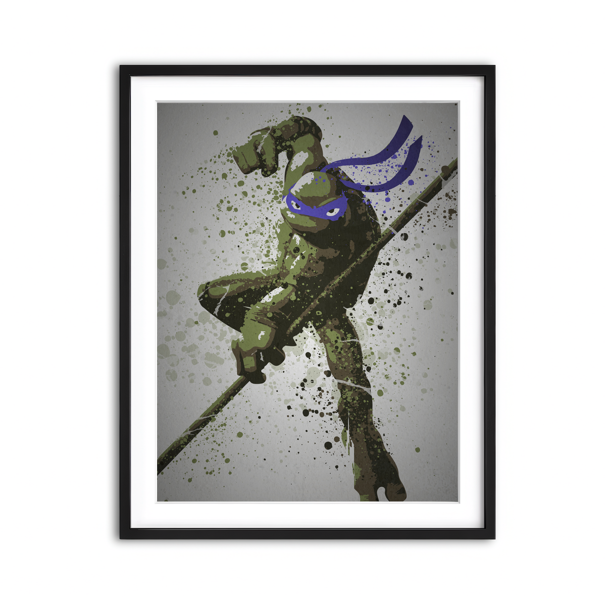 Framed Print 3x4 Black