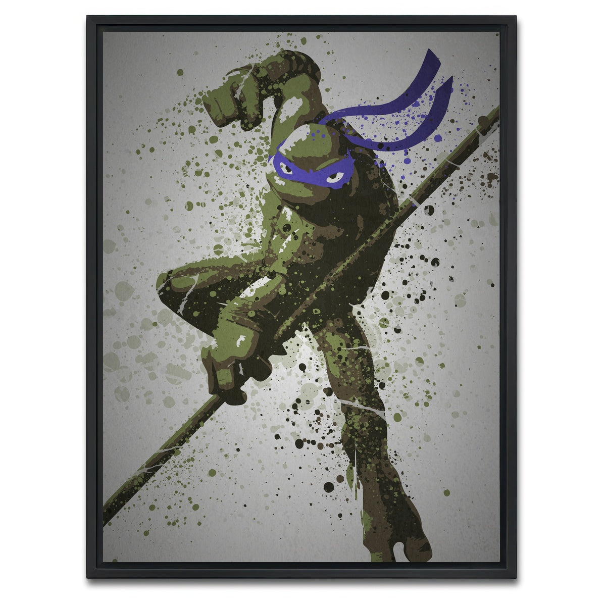 AUTO-MOCKUP WHITE | Donatello | 1 Piece | Black Framed Canvas | group=3x4