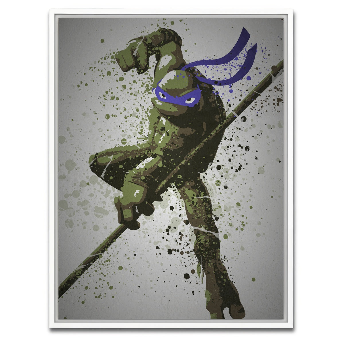 AUTO-MOCKUP WHITE | Donatello | 1 Piece | White Framed Canvas | group=3x4
