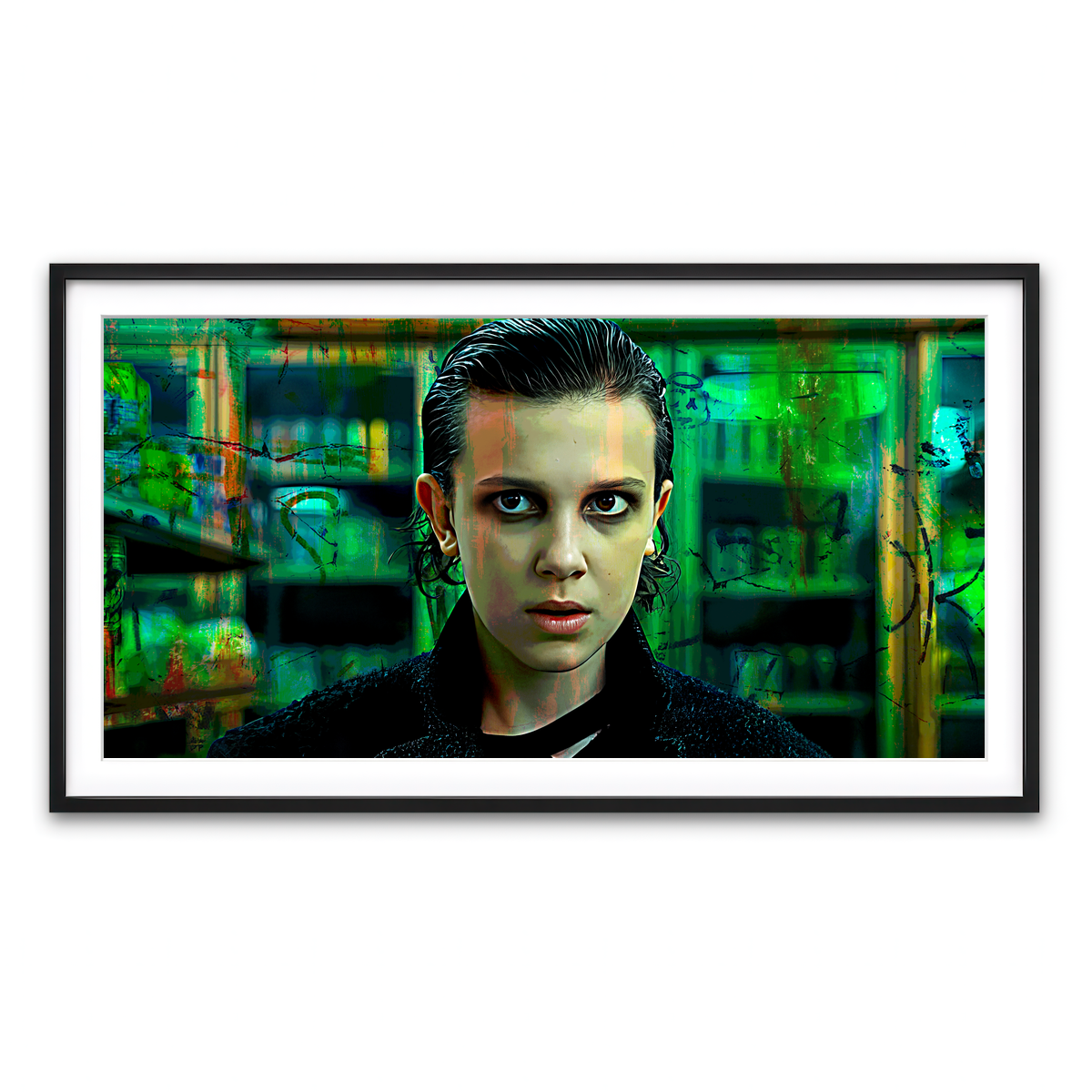 AUTO-MOCKUP WHITE | EL | 1 Piece | Black Framed Print | group=2x1