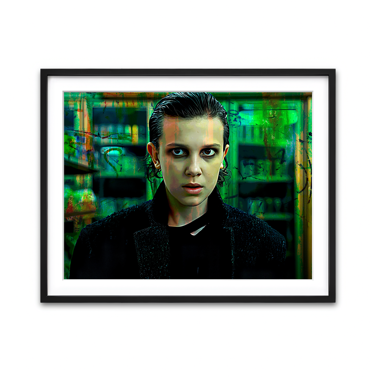 AUTO-MOCKUP WHITE | EL | 1 Piece | Black Framed Print | group=4x3