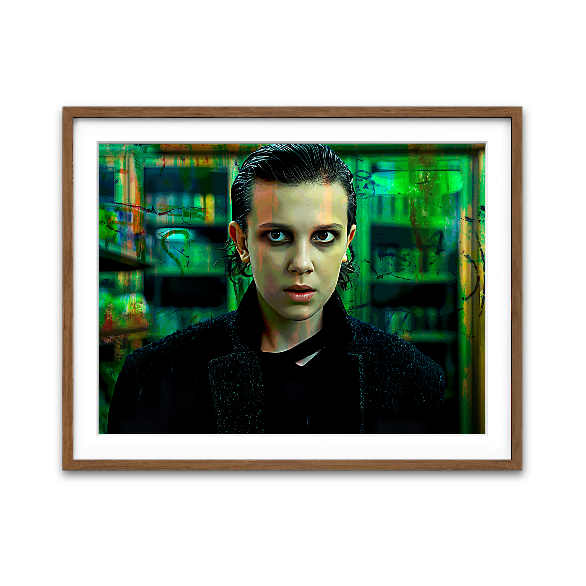 AUTO-MOCKUP WHITE | EL | 1 Piece | Walnut Framed Print | group=4x3