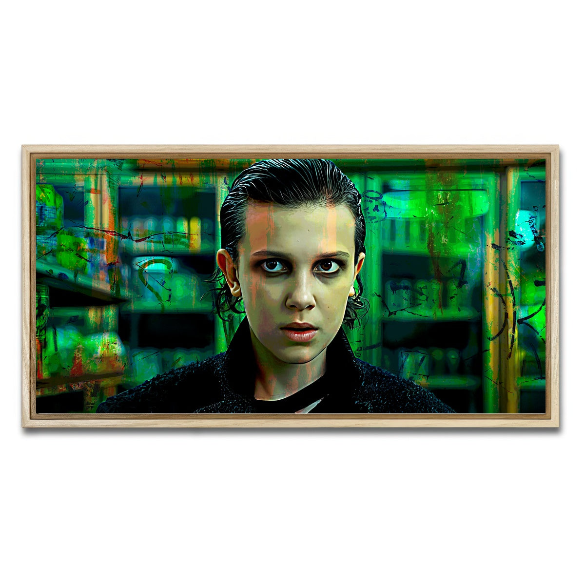 AUTO-MOCKUP WHITE | EL | 1 Piece | Natural Framed Canvas | group=2x1