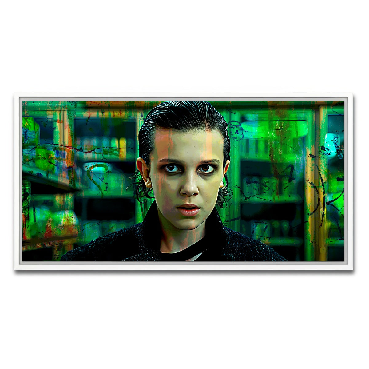 AUTO-MOCKUP WHITE | EL | 1 Piece | White Framed Canvas | group=2x1