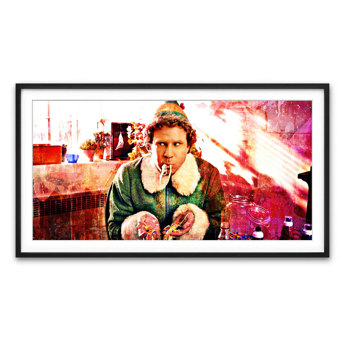 Framed Print 2x1 Black