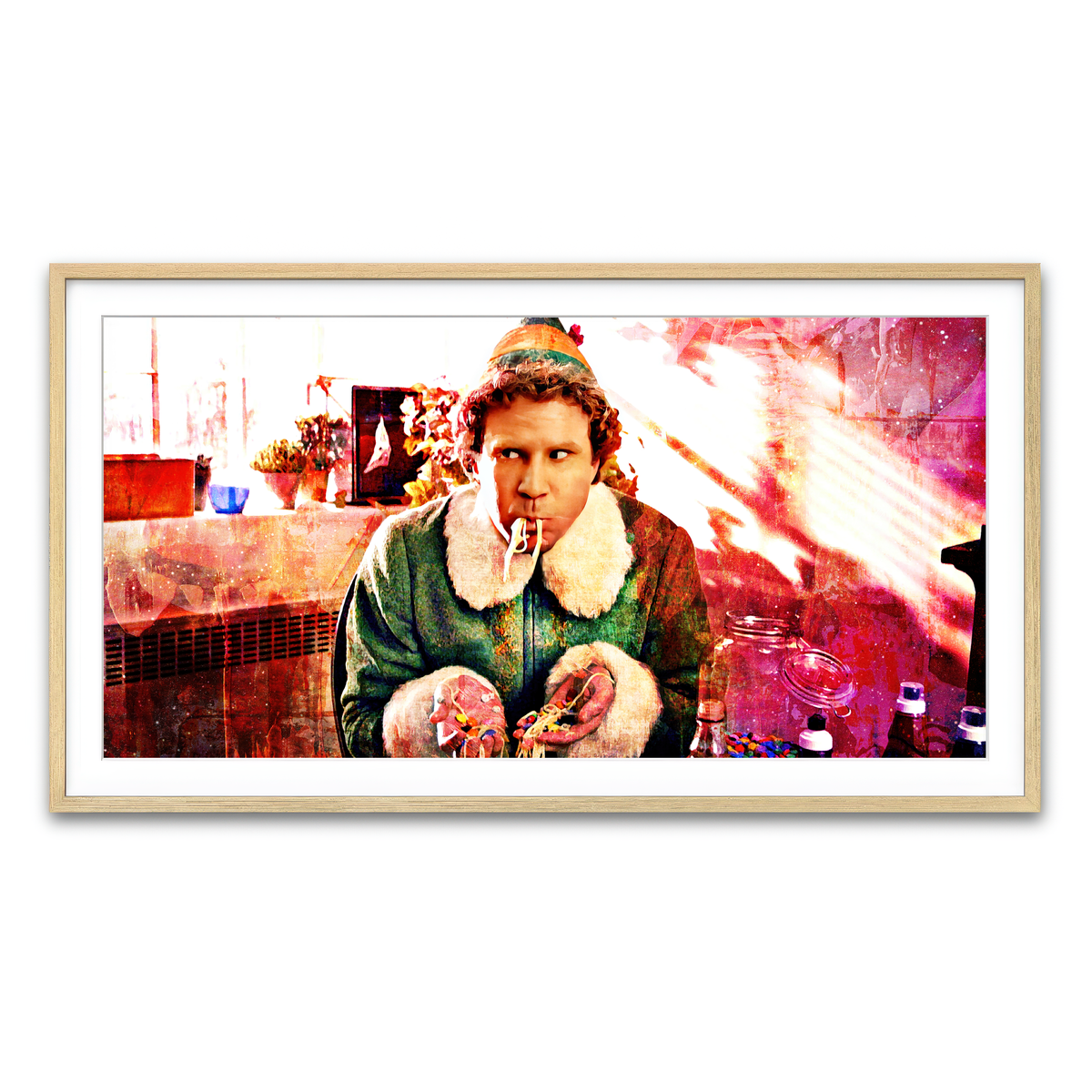 Framed Print 2x1 Natural