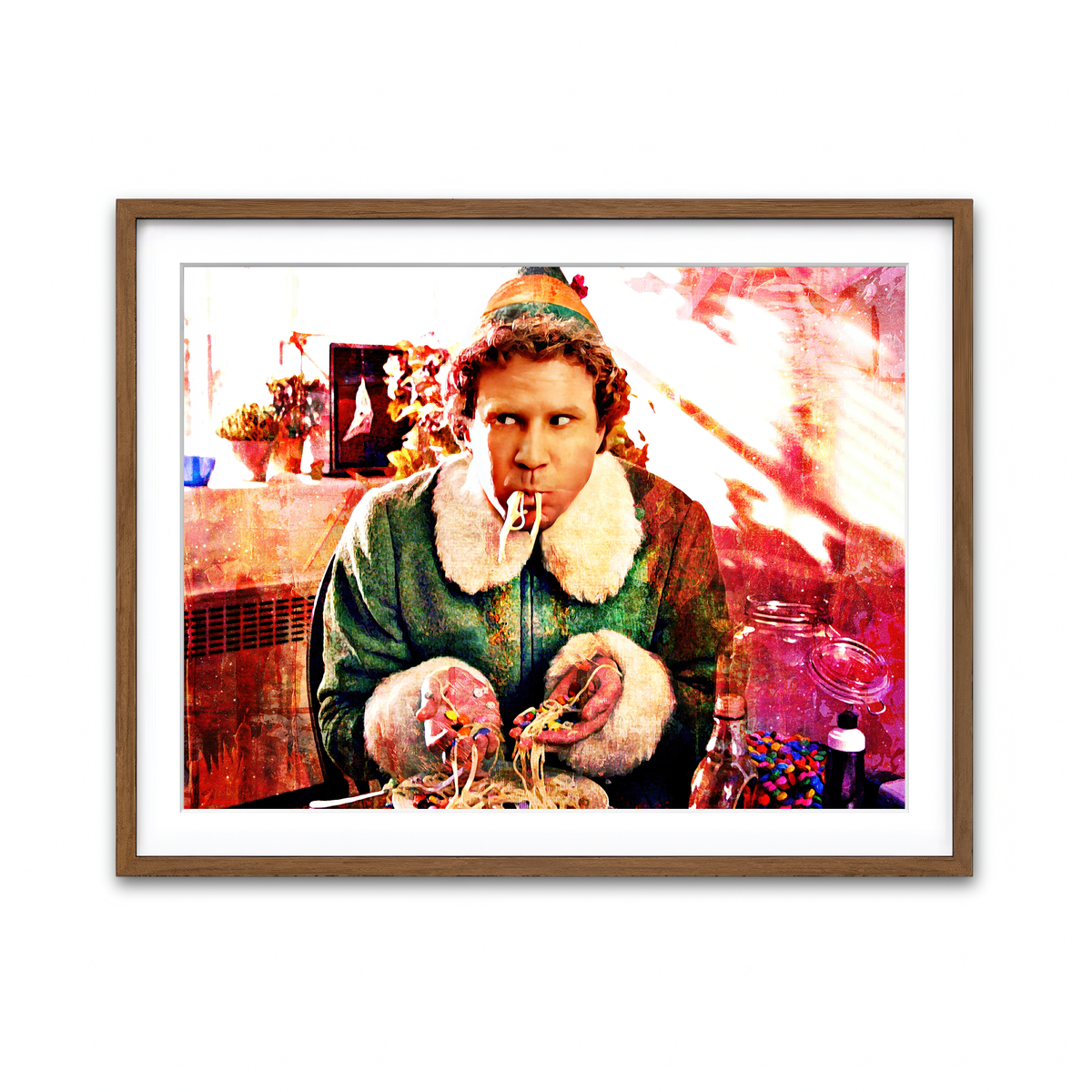 Framed Print 4x3 Walnut