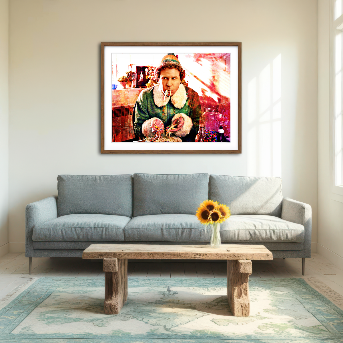 AUTO-MOCKUP ROOM | Elf Wall Art