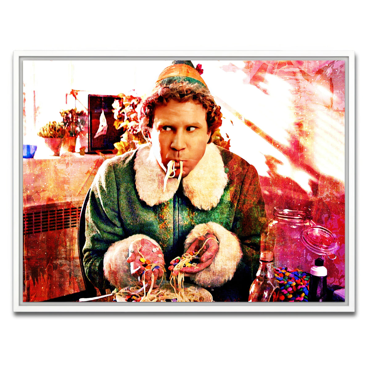 AUTO-MOCKUP WHITE | Elf | 1 Piece | White Framed Canvas | group=4x3