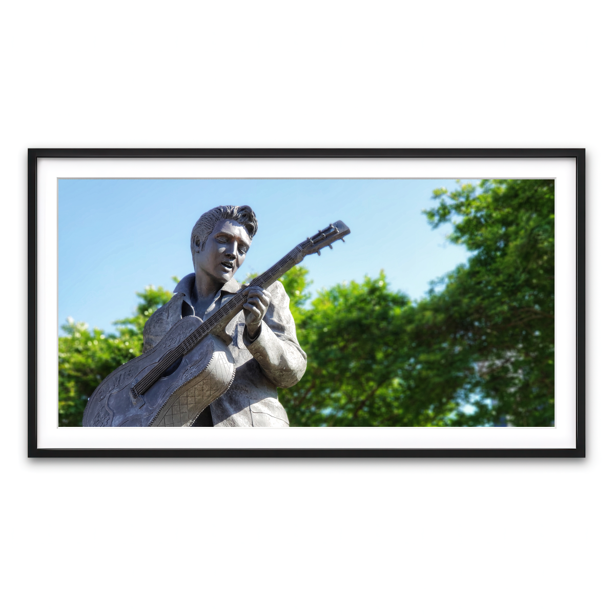 Framed Print 2x1 Black