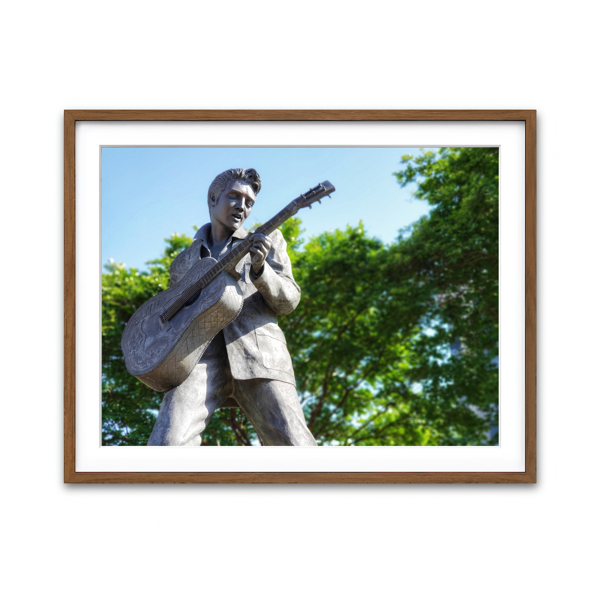 Framed Print 4x3 Walnut