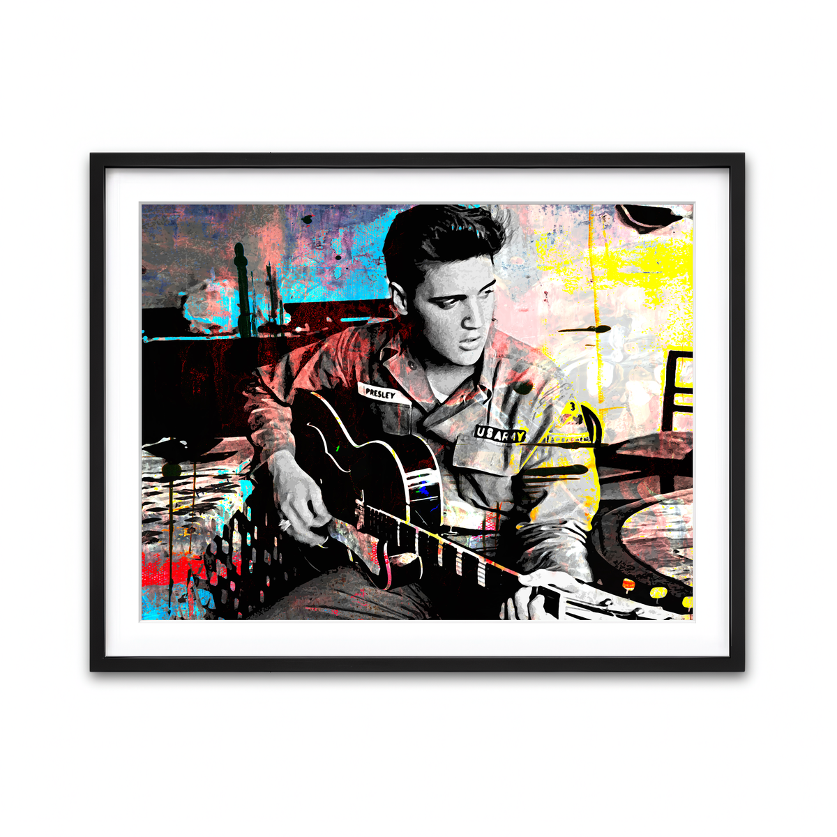 Framed Print 4x3 Black