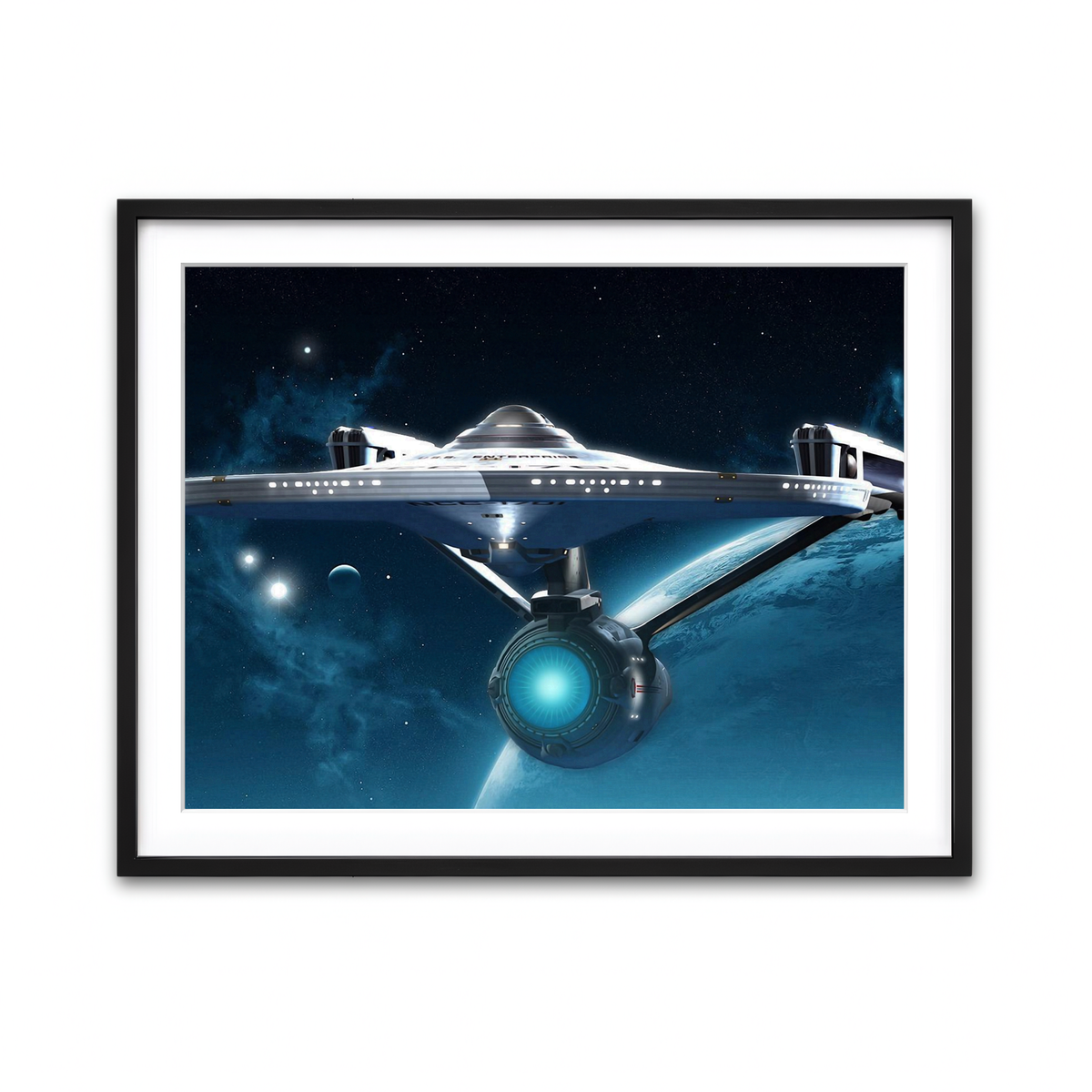 Framed Print 4x3 Black