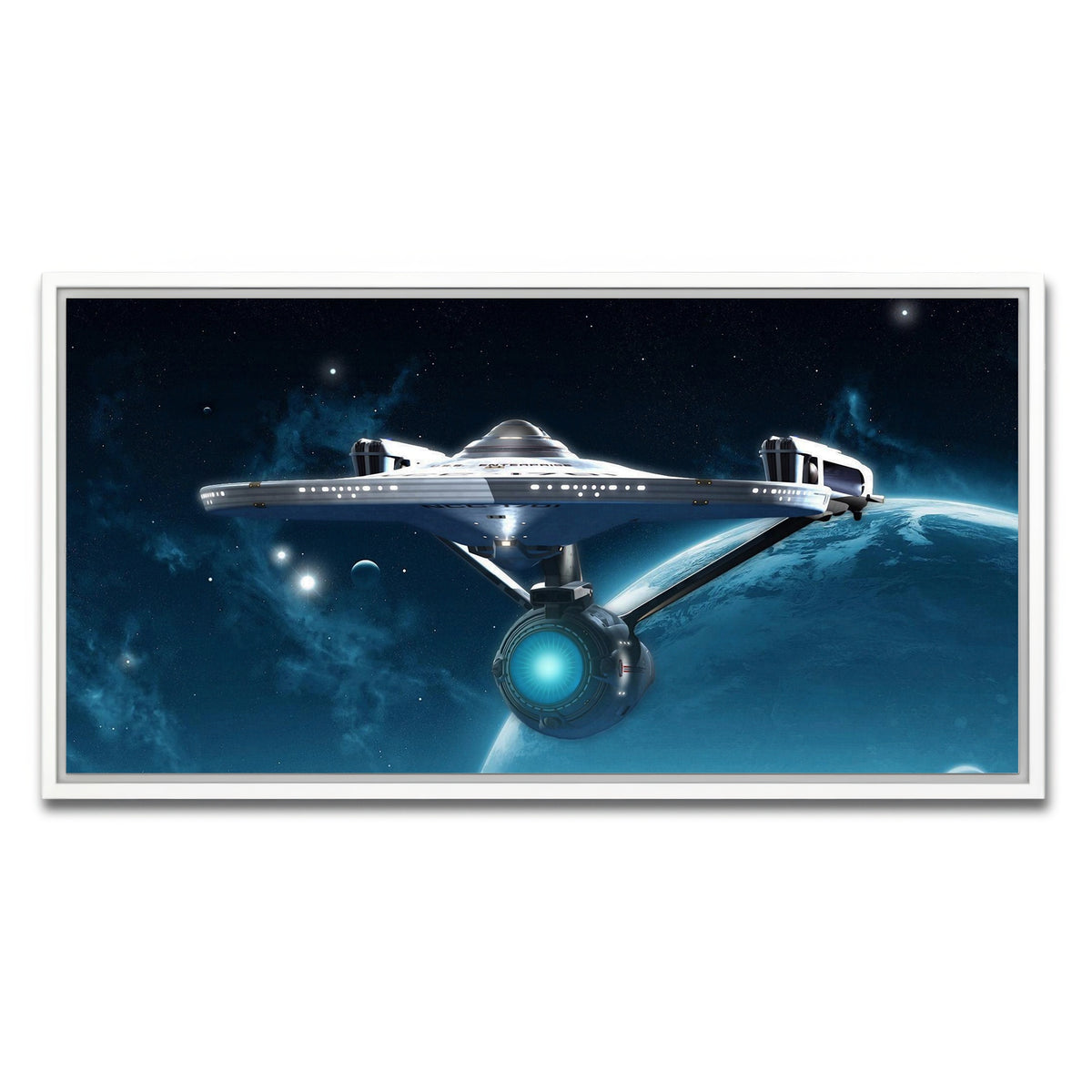 AUTO-MOCKUP WHITE | Enterprise | 1 Piece | White Frame | group=2x1