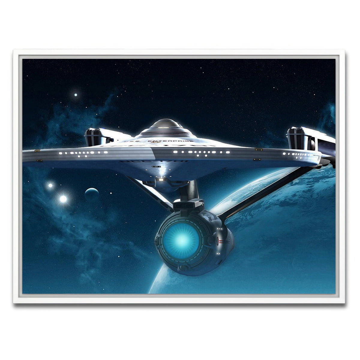 AUTO-MOCKUP WHITE | Enterprise | 1 Piece | White Frame | group=4x3