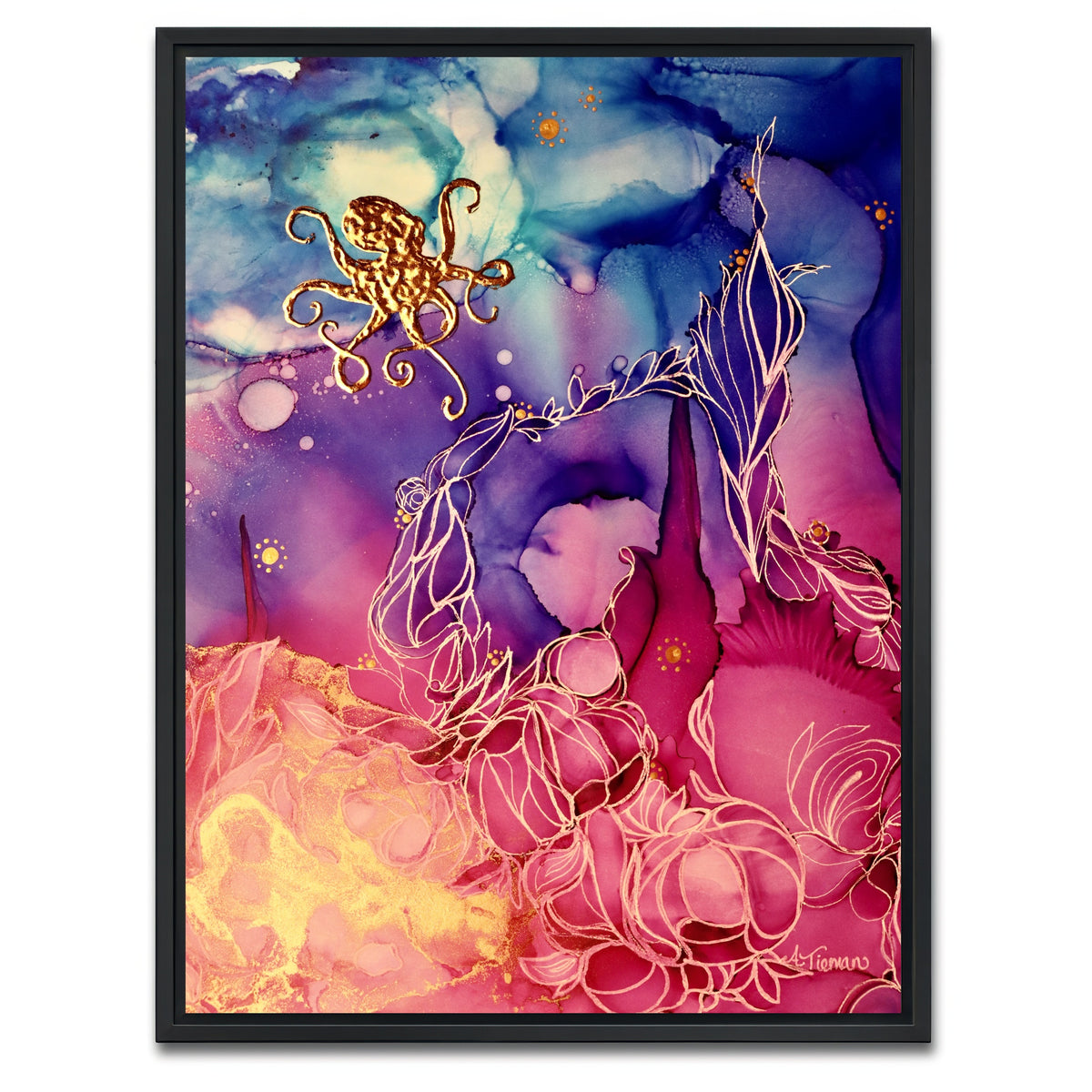AUTO-MOCKUP WHITE | Fantastical | 1 Piece | Black Framed Canvas | group=3x4