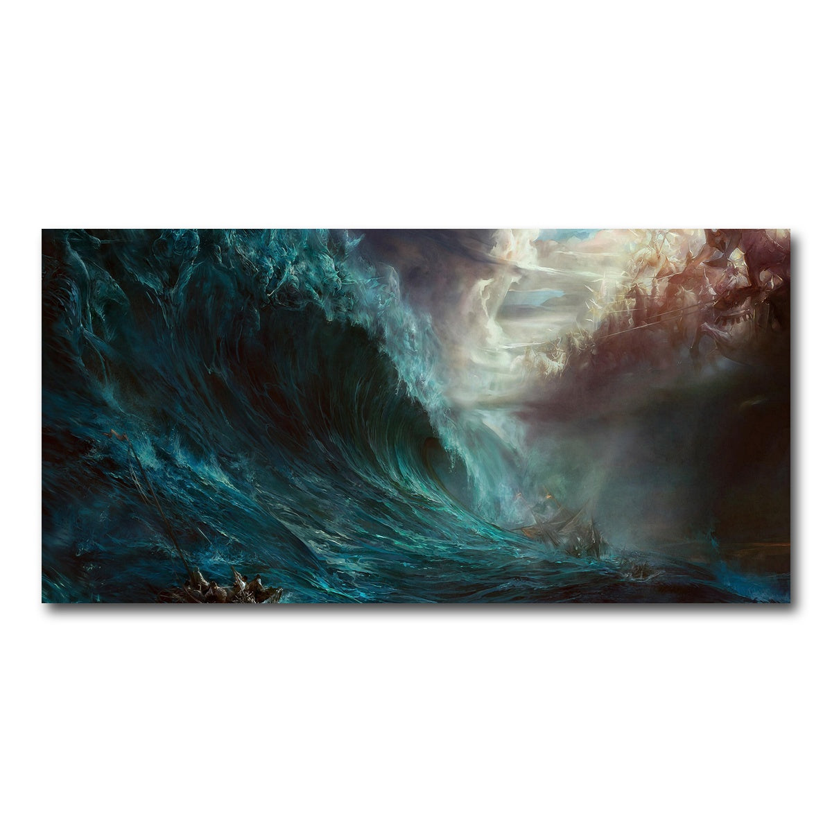 AUTO-MOCKUP WHITE | Fantasy Storm | 1 Piece | Gallery Wrap Canvas | group=2x1