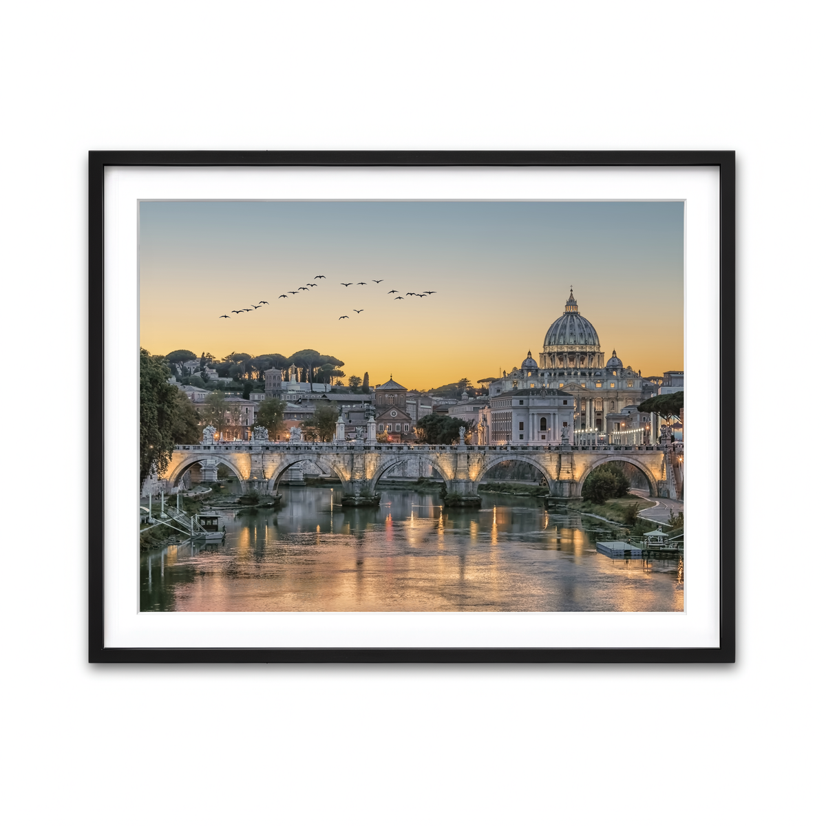Framed Print 4x3 Black