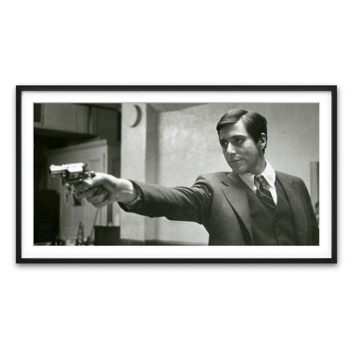 Framed Print 2x1 Black