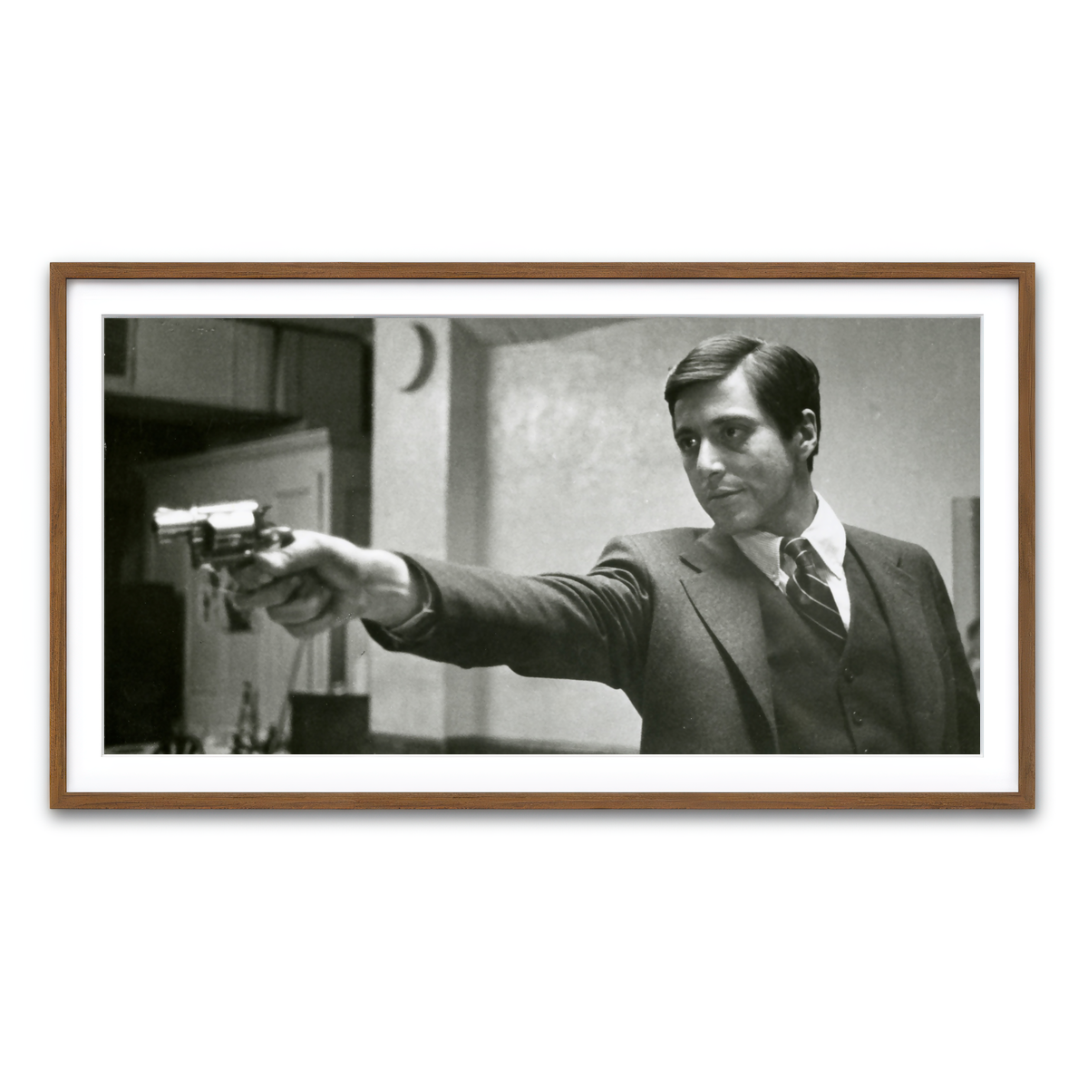 Framed Print 2x1 Walnut