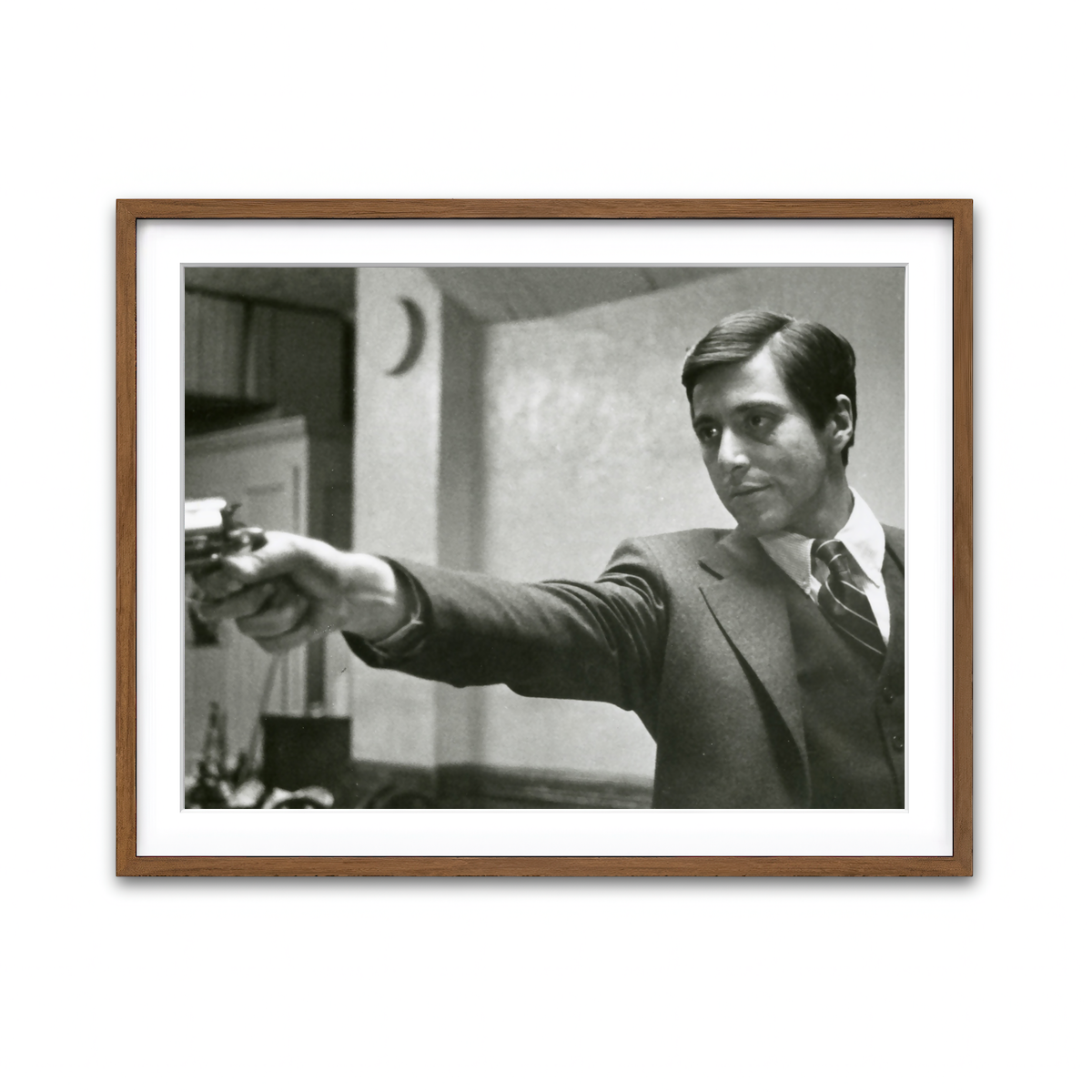 Framed Print 4x3 Walnut