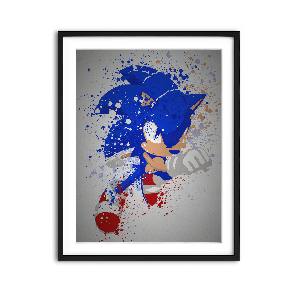 Framed Print 3x4 Black