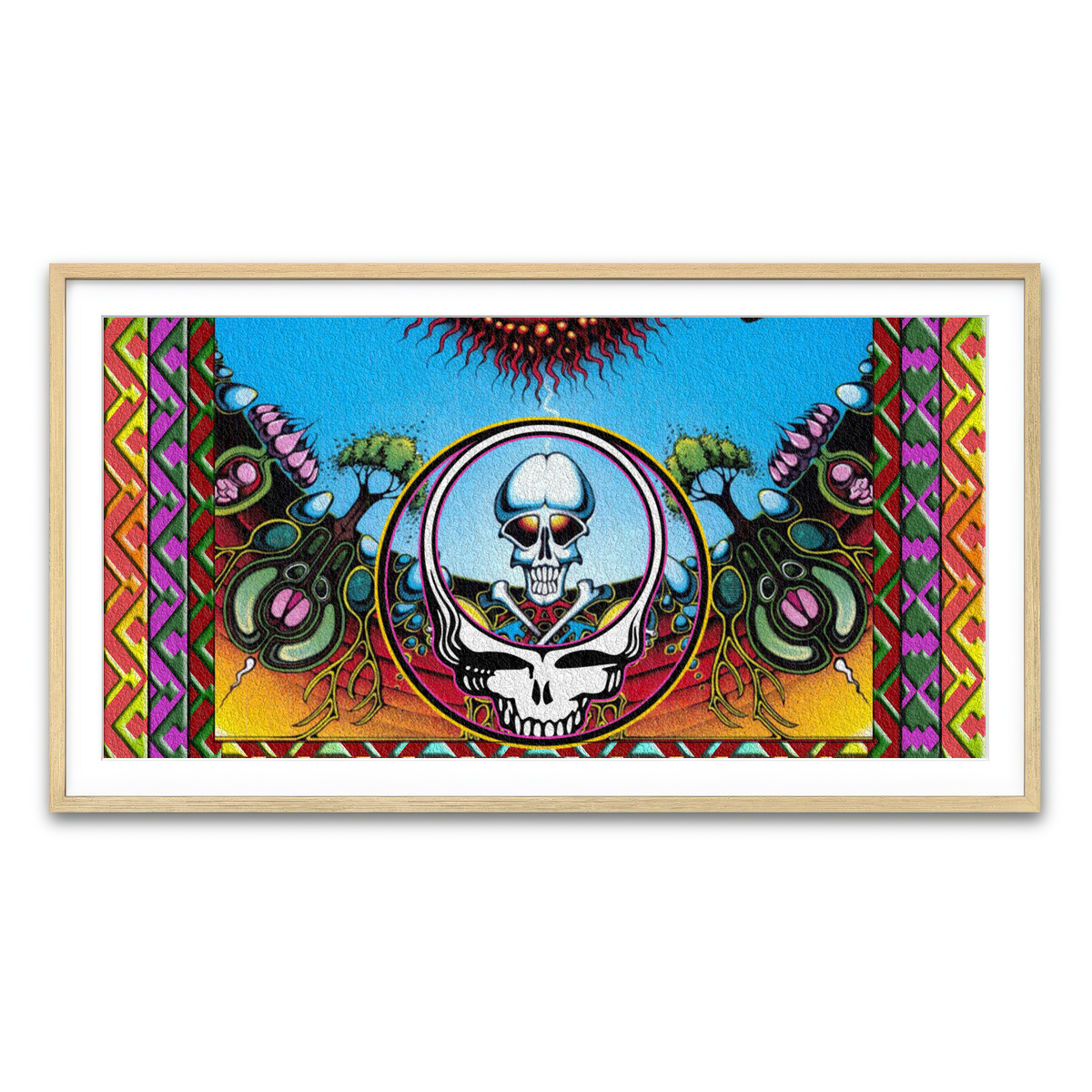 Framed Print 2x1 Natural