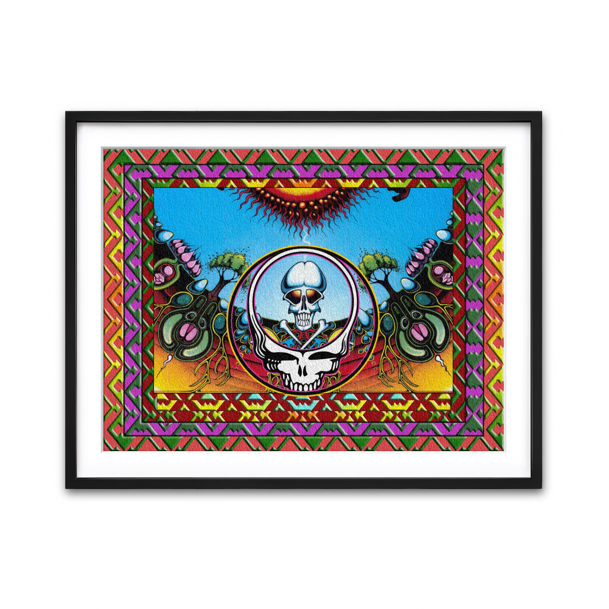 Framed Print 4x3 Black