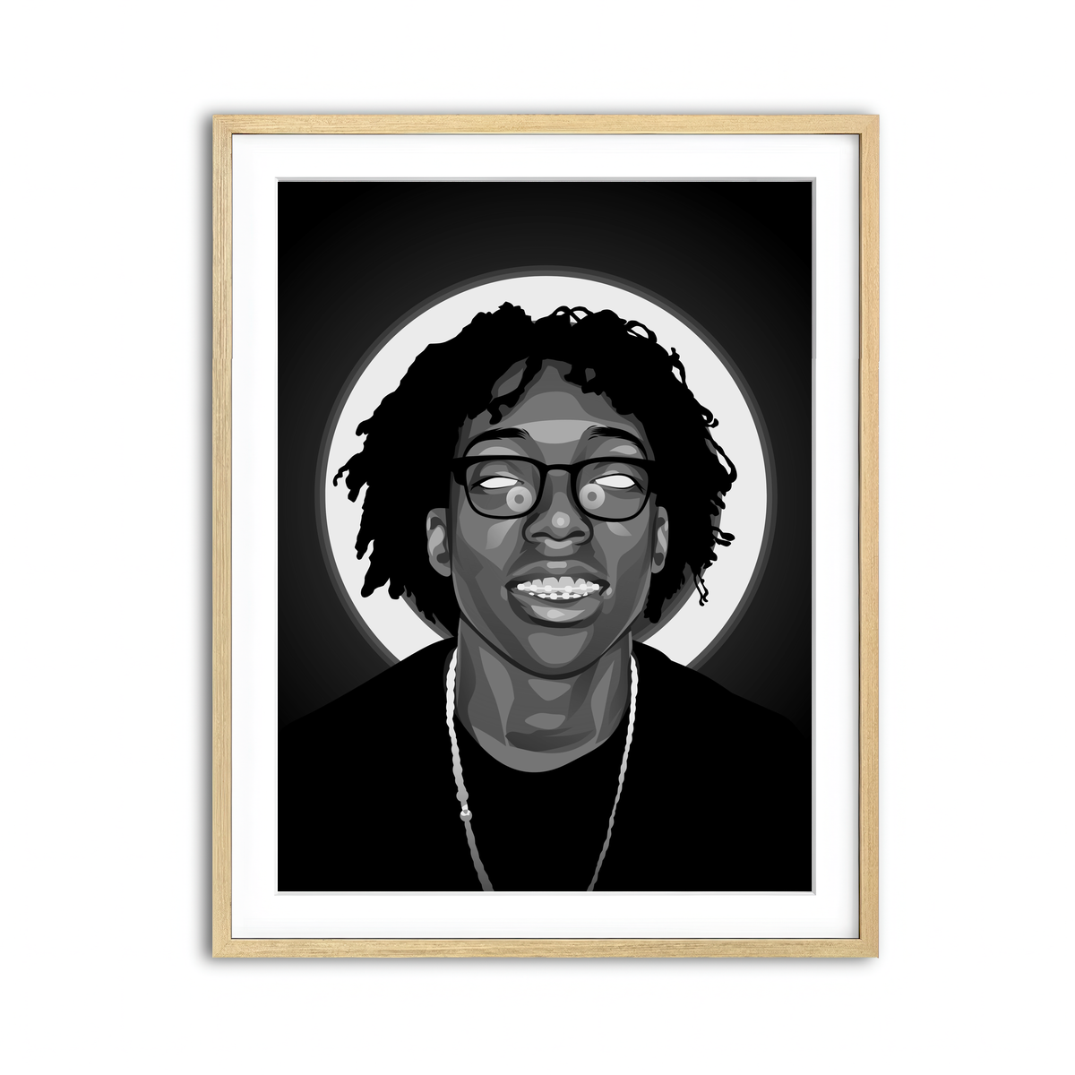 Framed Print 3x4 Natural