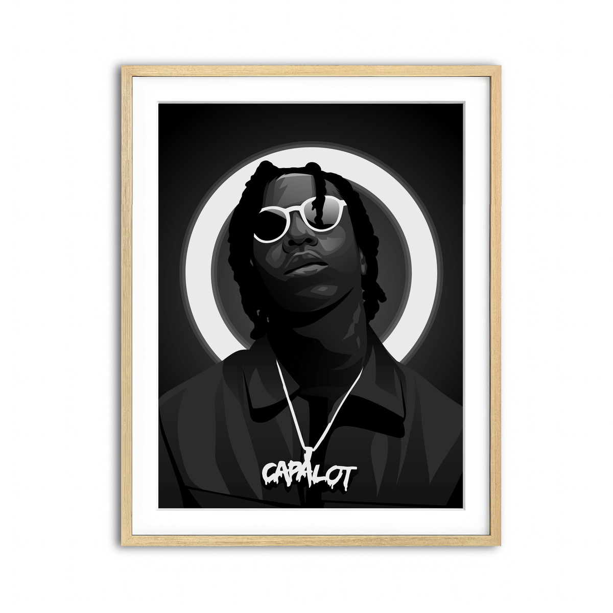 Framed Print 3x4 Natural