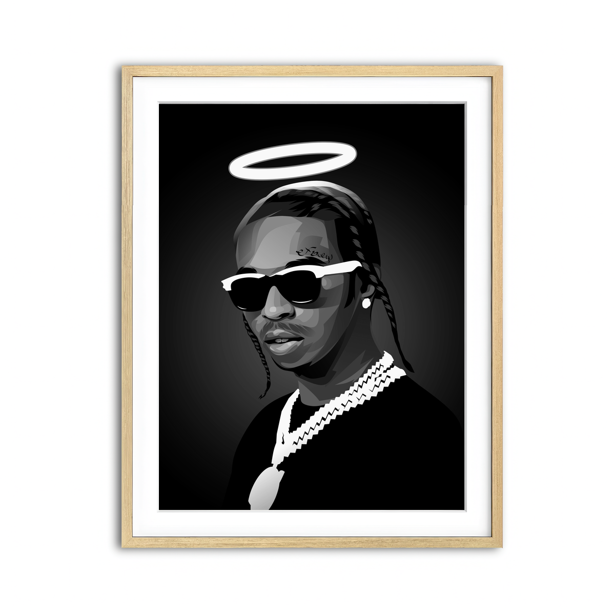 Framed Print 3x4 Natural