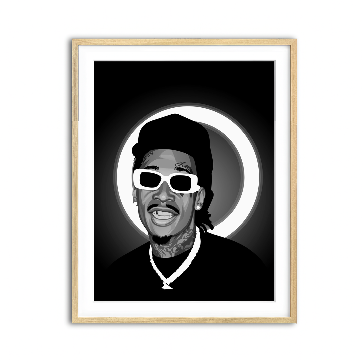 Framed Print 3x4 Natural