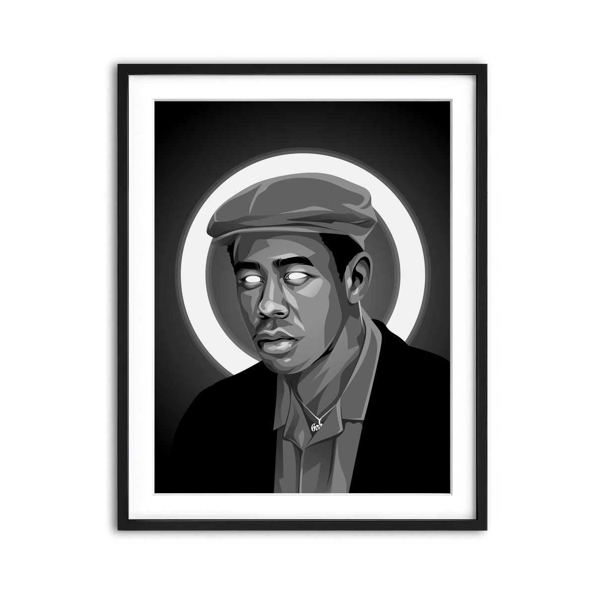 Framed Print 3x4 Black