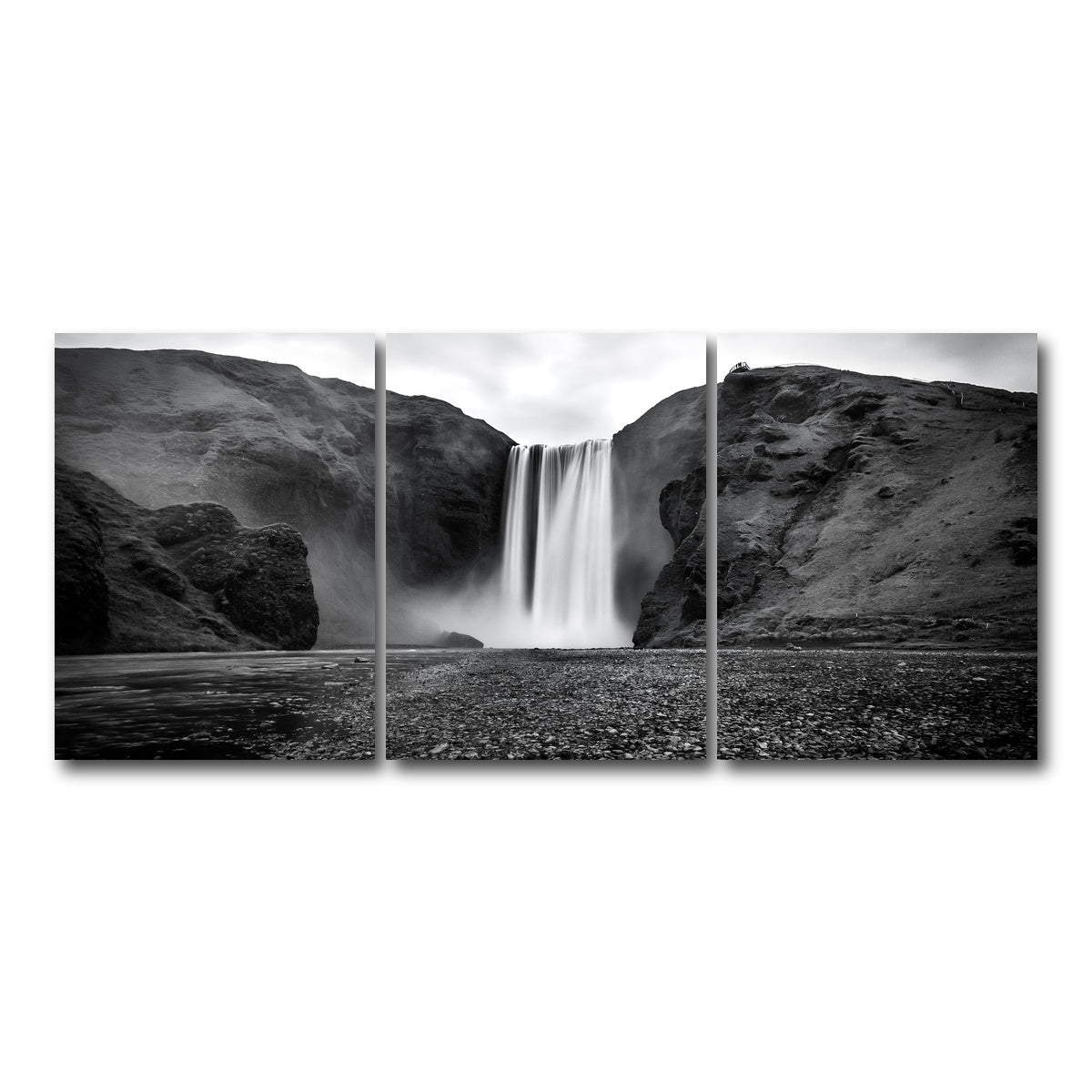 AUTO-MOCKUP WHITE | Grey Fall | 3 Piece | Gallery Wrap Canvas | group=18x24
