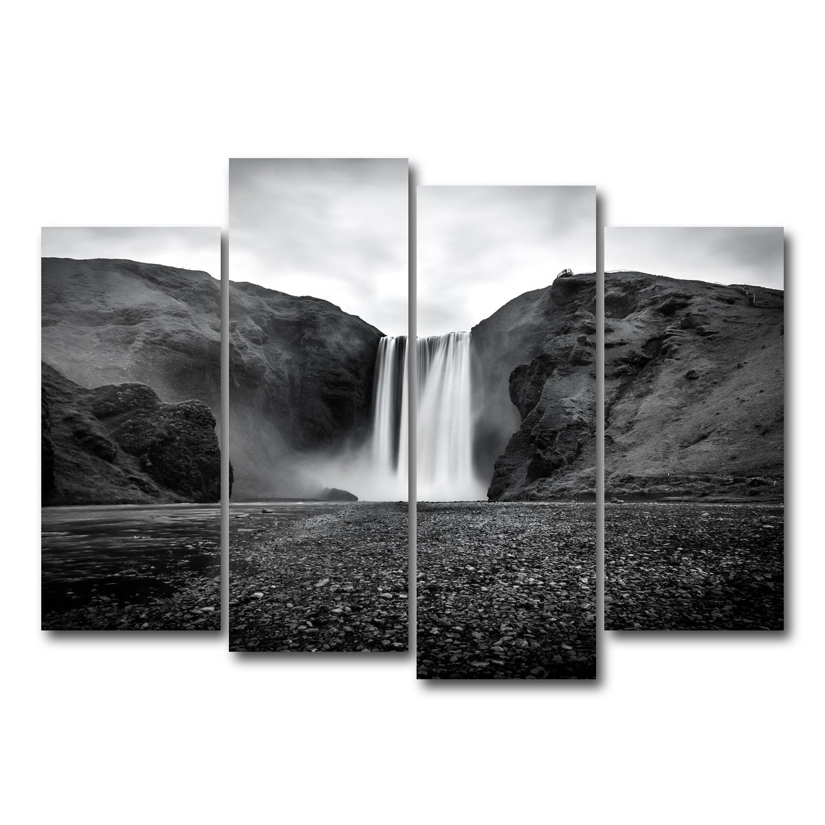 AUTO-MOCKUP WHITE | Grey Fall | 4 Piece | Gallery Wrap Canvas | group=4_normal