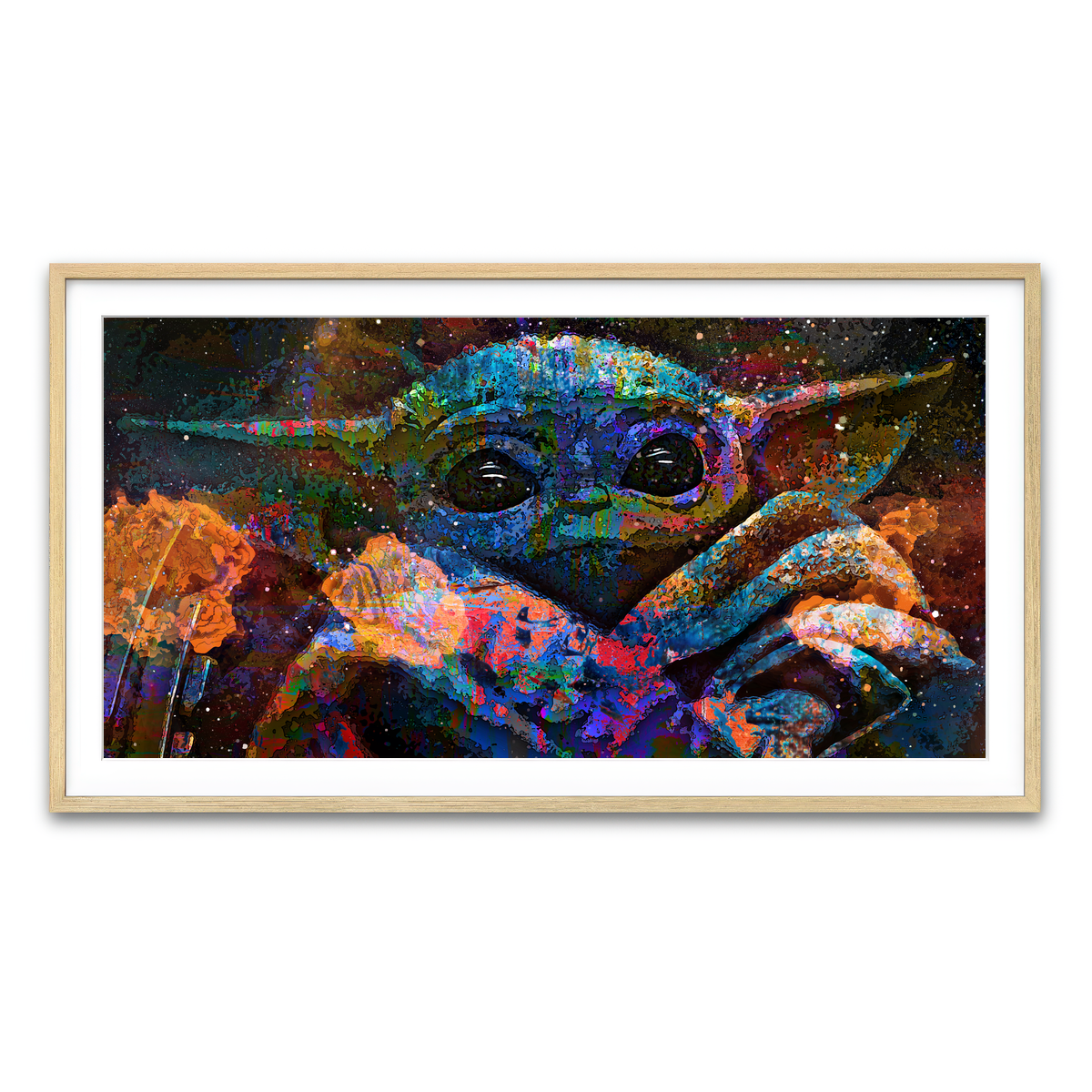 Framed Print 2x1 Natural