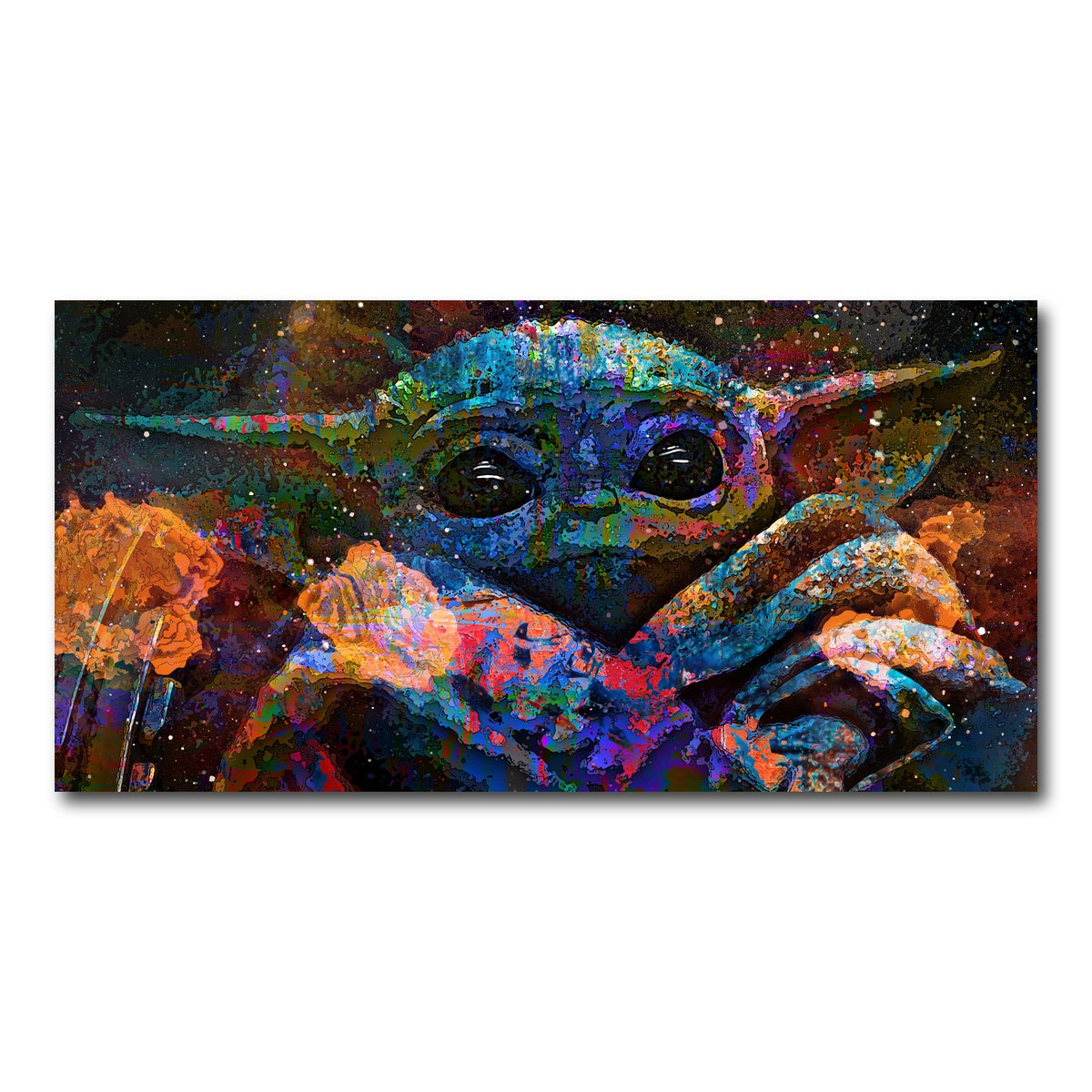 AUTO-MOCKUP WHITE | Grogu | 1 Piece | Gallery Wrap Canvas | group=2x1