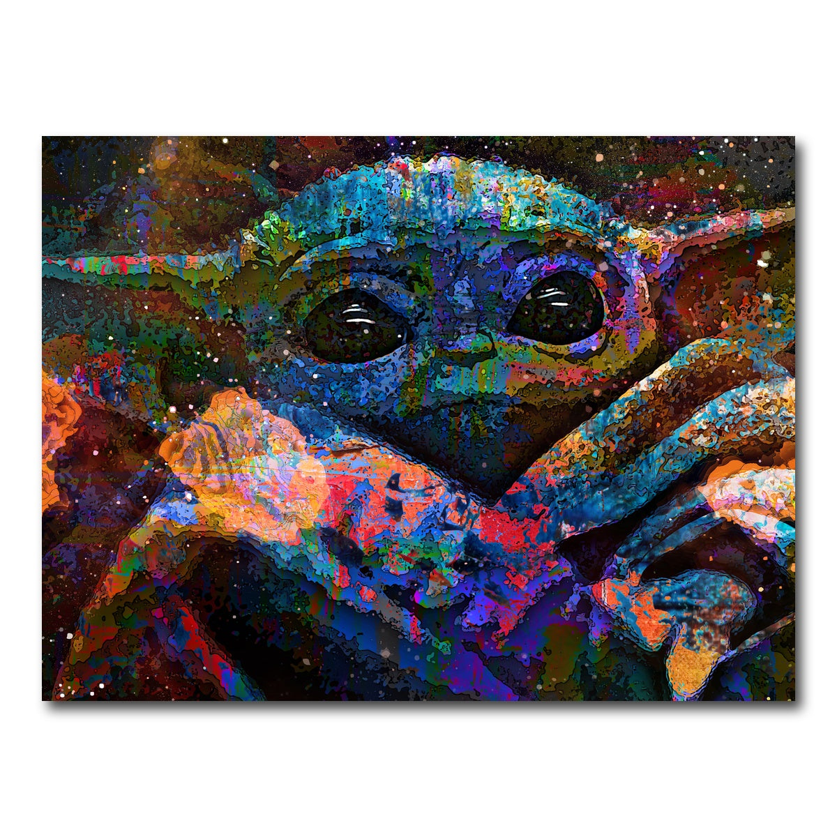 AUTO-MOCKUP WHITE | Grogu | 1 Piece | Gallery Wrap Canvas | group=4x3