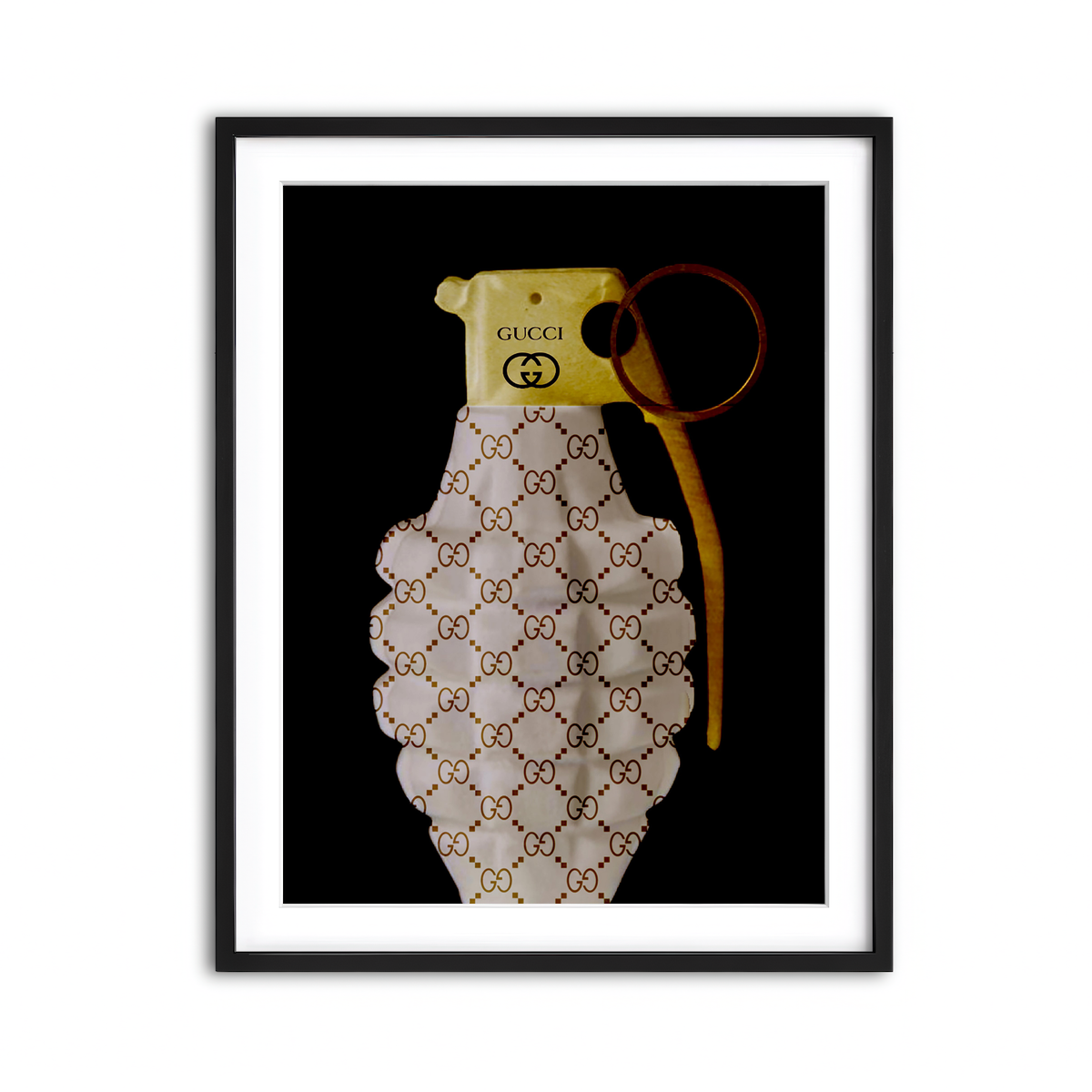 Framed Print 3x4 Black