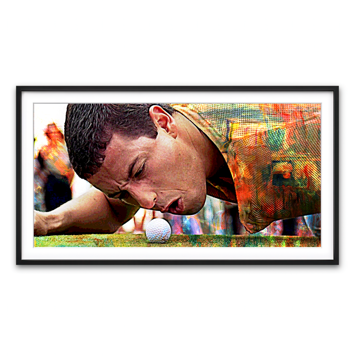 Framed Print 2x1 Black