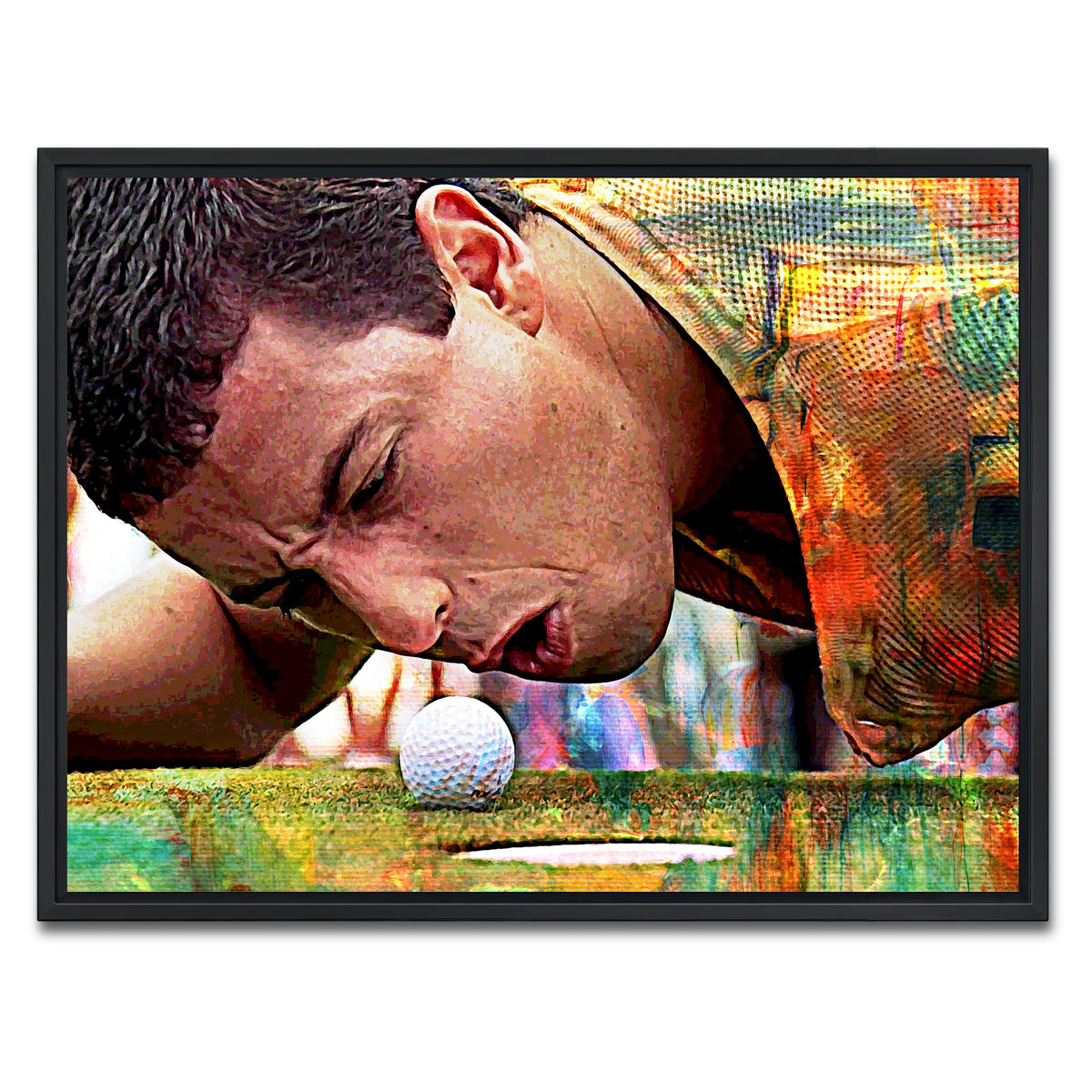 AUTO-MOCKUP WHITE | Happy Gilmore | 1 Piece | Black Frame | group=4x3